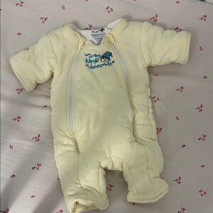 Baby Merlin’s Magic Sleepsuit- cream size Large (6-9m)